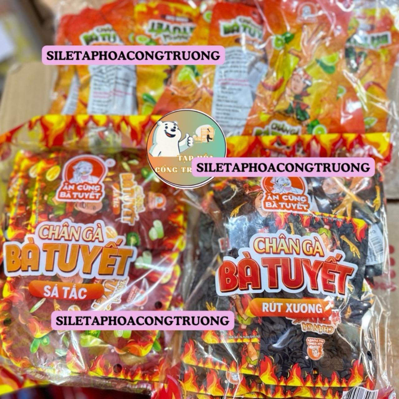 Combo 20 túi Chân Gà Rút Xương Bà Tuyết