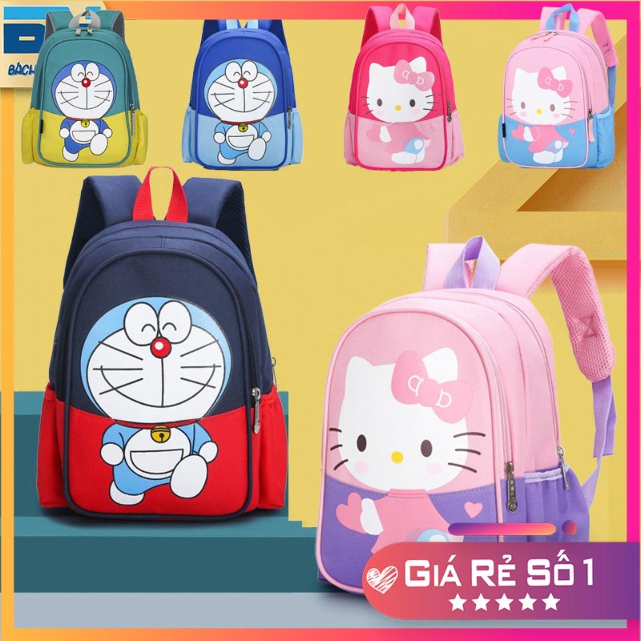 Balo Doraemon Hello Kitty