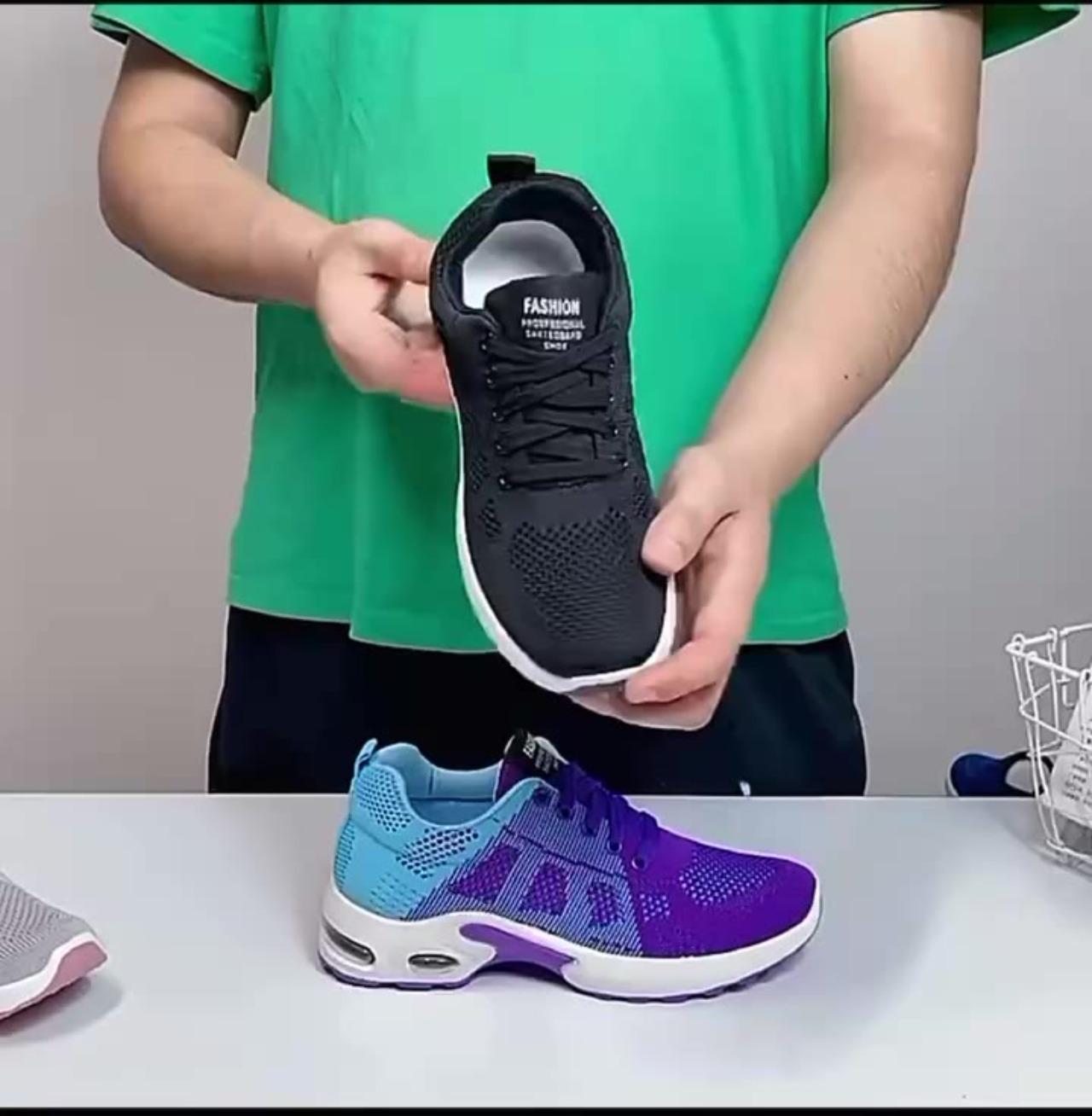 Giày thể thao nữ sneaker nhẹ nhiều màu