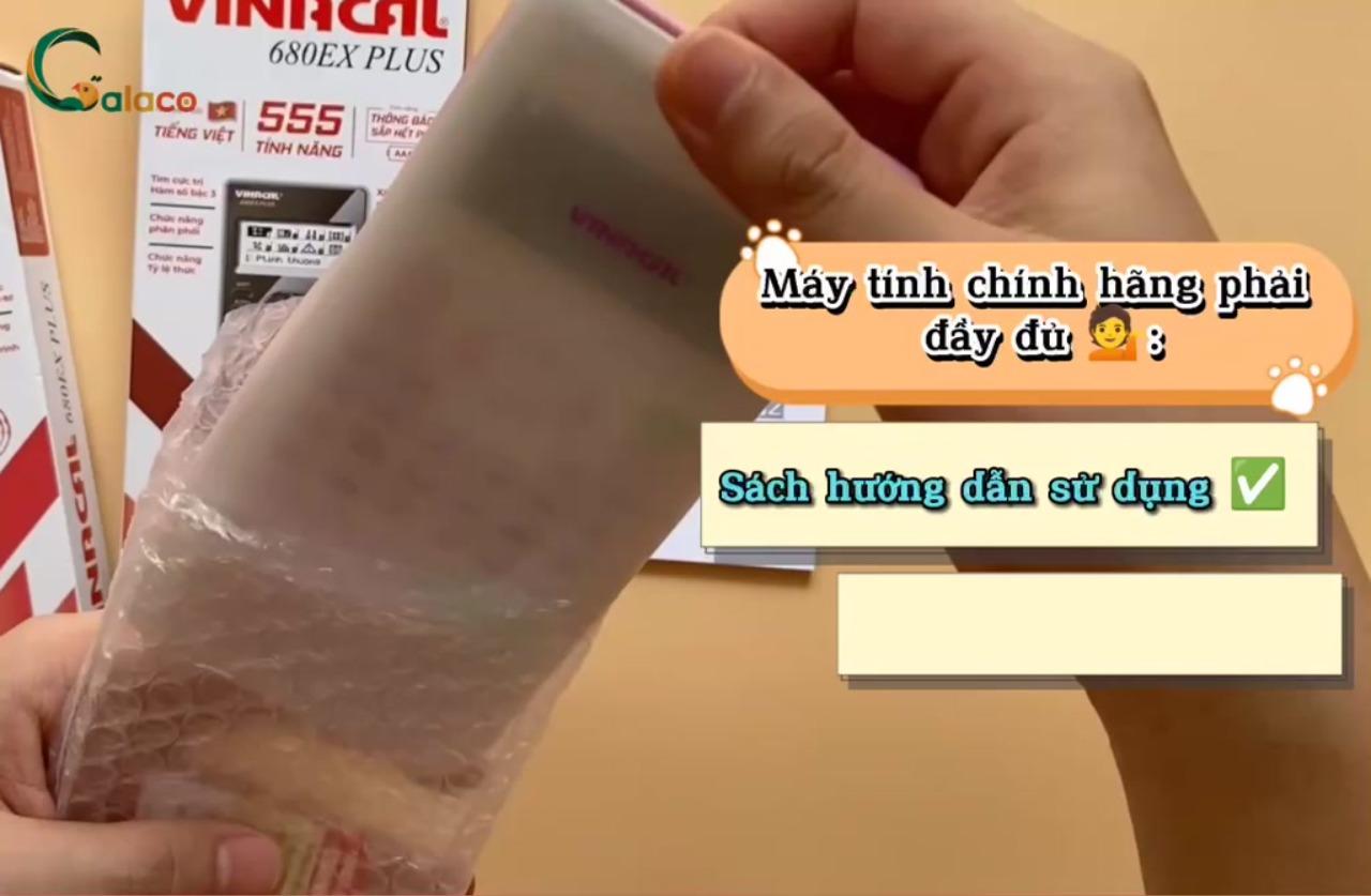 Máy tính Vinacal 680EX Plus