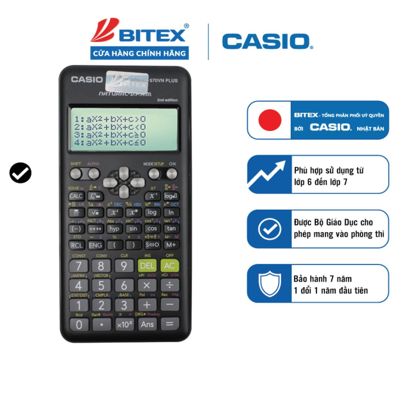 Máy tính Casio FX-570VN Plus