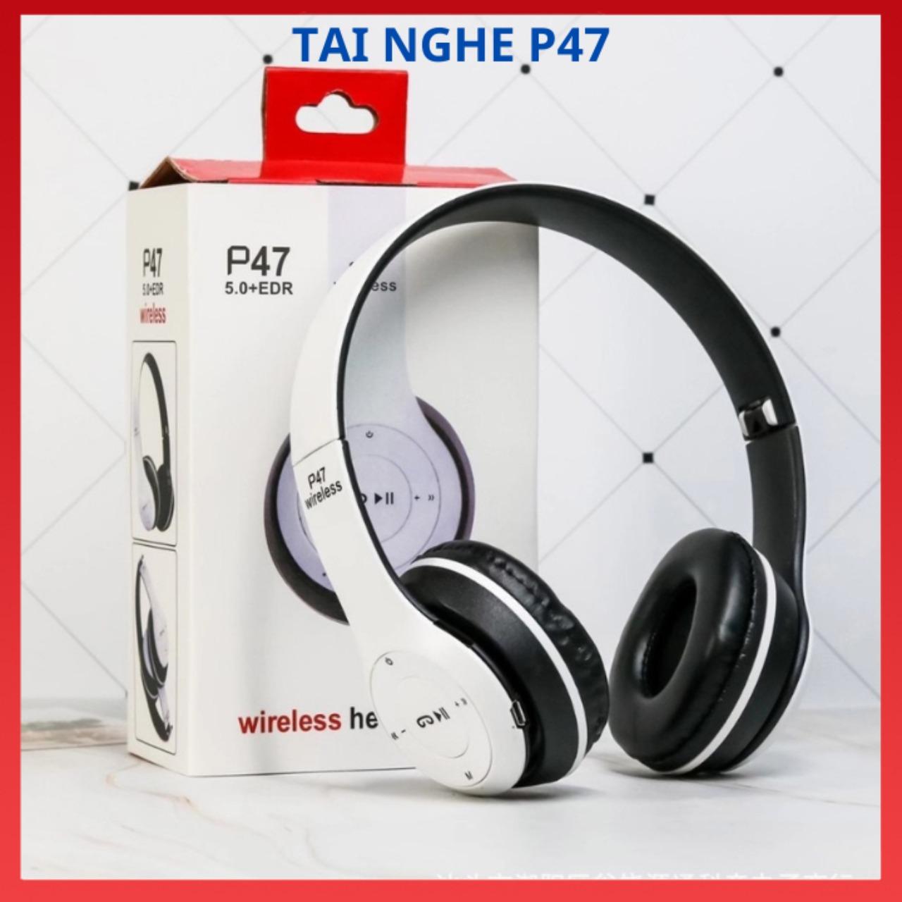 Tai Nghe Chụp Tai Bluetooth P47